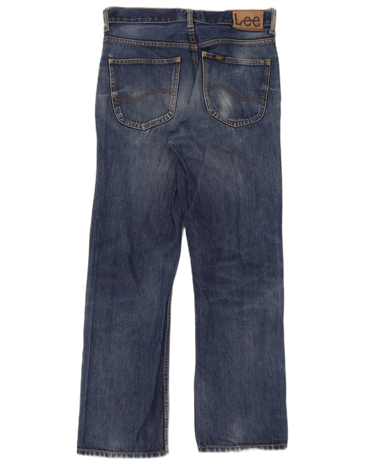 Lee Herren Ranger Bootcut Jeans W34 L30 Blaue Baumwolle