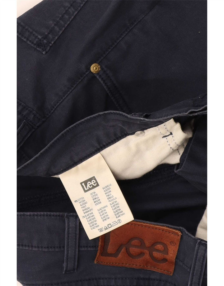 Lee Herren-Jeansshorts W36, groß, marineblaue Baumwolle