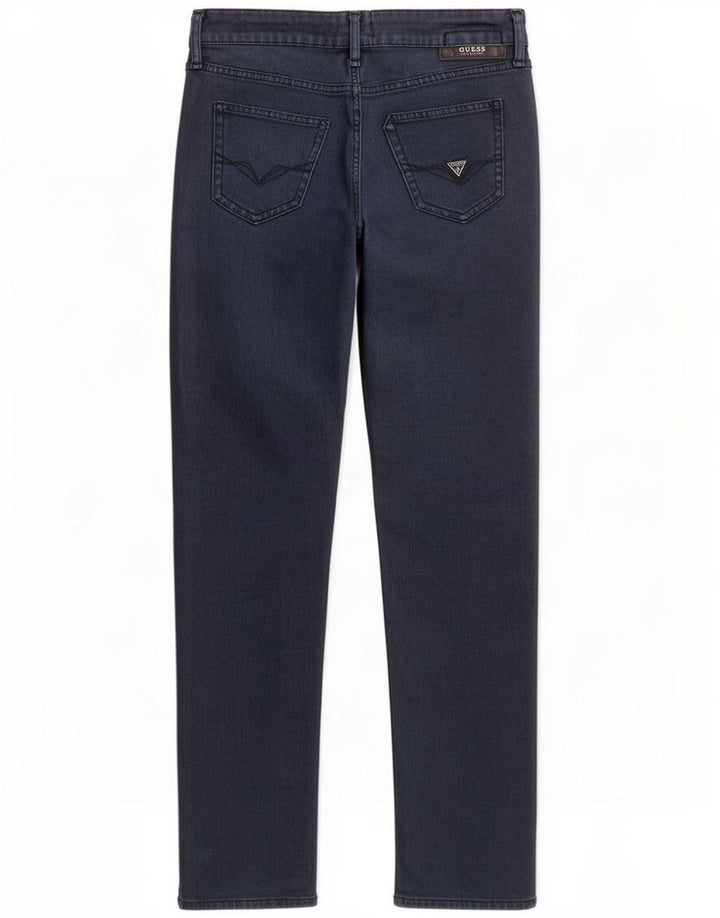 Guess Slim Chino-Hose für Herren, W29, L32, Marineblau, Polyester