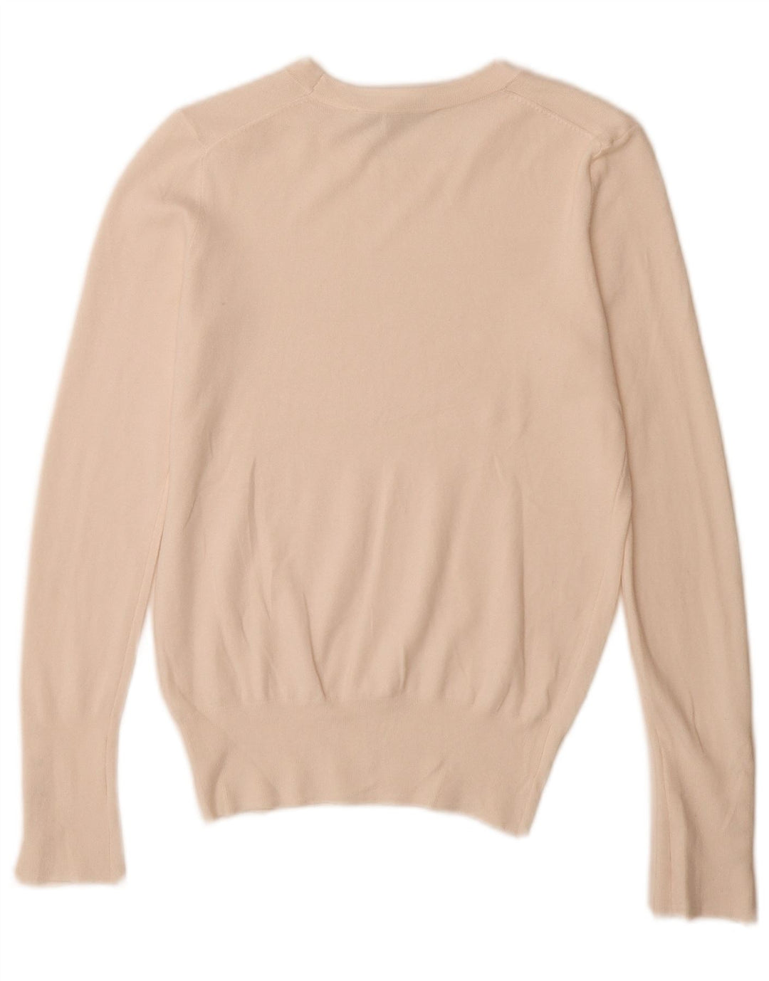 Zara Damen-Pullover mit U-Boot-Ausschnitt, Gr. 10, Größe S, Weiß