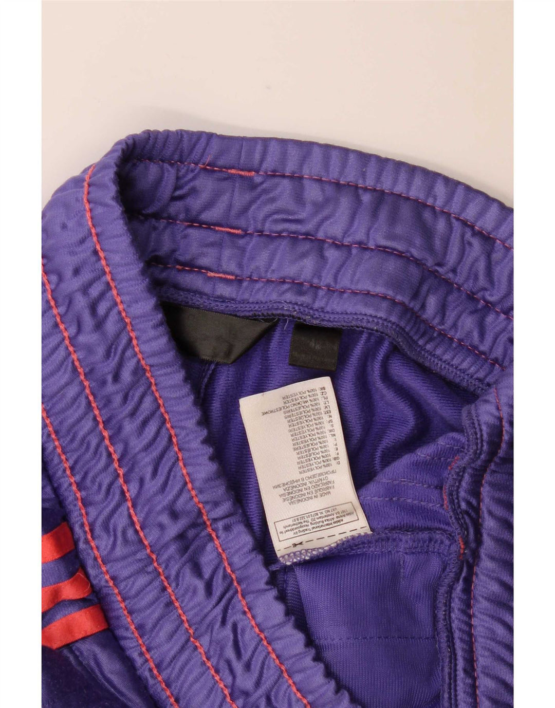 Adidas Damen Trainingshose UK 14 Medium Lila Polyester
