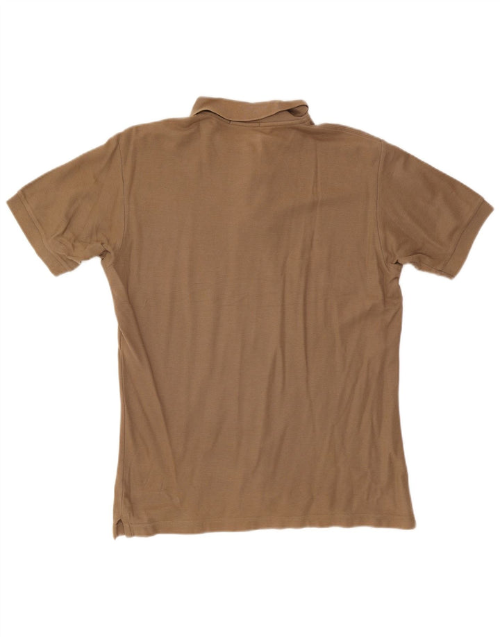 Fila Herren Poloshirt Small Beige Baumwolle
