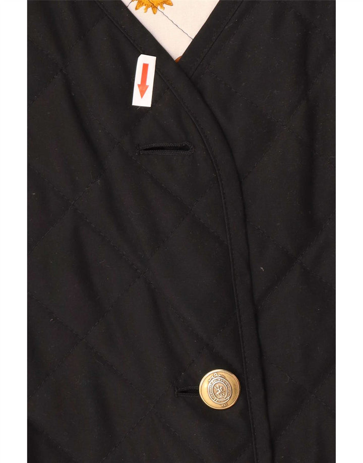 Schneiders Damen Steppweste UK 12 Medium Schwarz Polyester