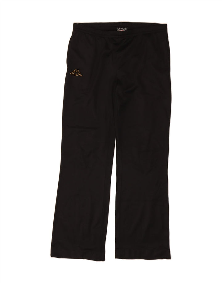 KAPPA Mens Tracksuit Trousers Large  Black Polyester Vintage Kappa and Second-Hand Kappa from Messina Hembry 