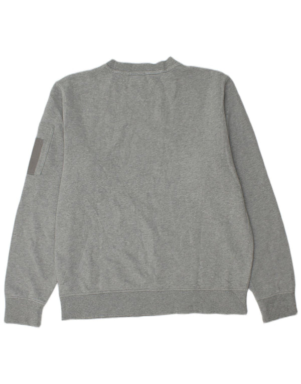 TOMMY HILFIGER Herren Vintage Fit Sweatshirt Pullover XL Grau Baumwolle