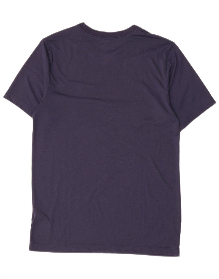 Nike Herren-T-Shirt mit Dri-Fit-Grafik, Größe S, Marineblau, Polyester