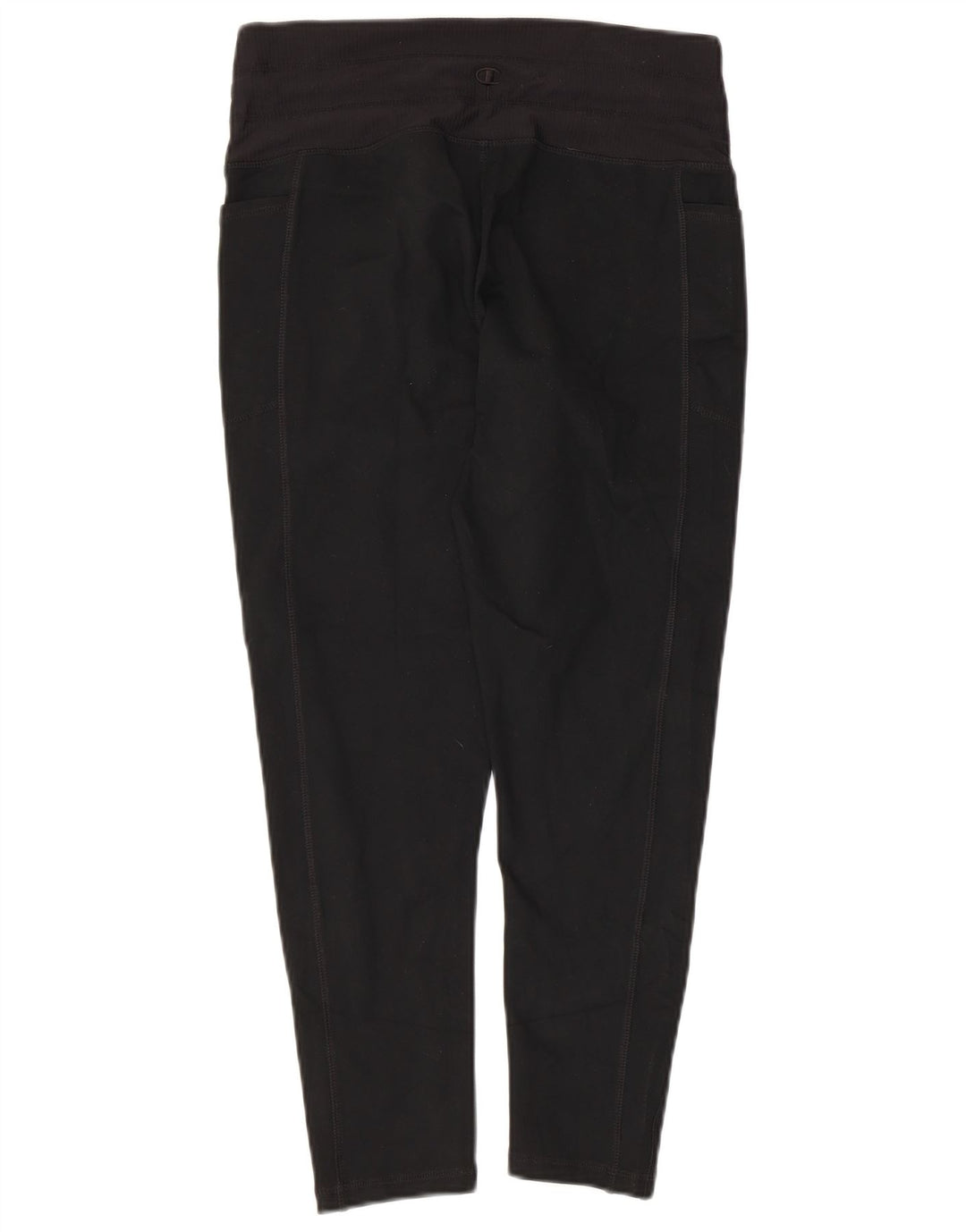 CHAMPION Damen Capri-Leggings UK 14 Large Schwarz Polyester
