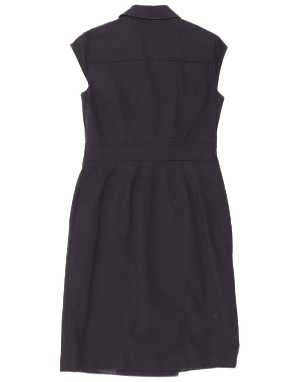 Marks & Spencer Damen Autograph Etuikleid UK 12 Medium Marineblau