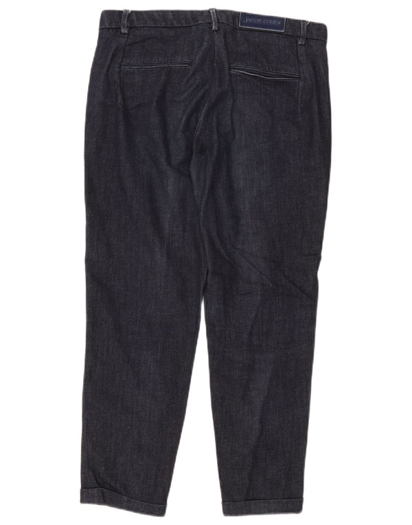 Jacob Cohen Damen Chino Slim Jeans W31 L27 Marineblau Baumwolle