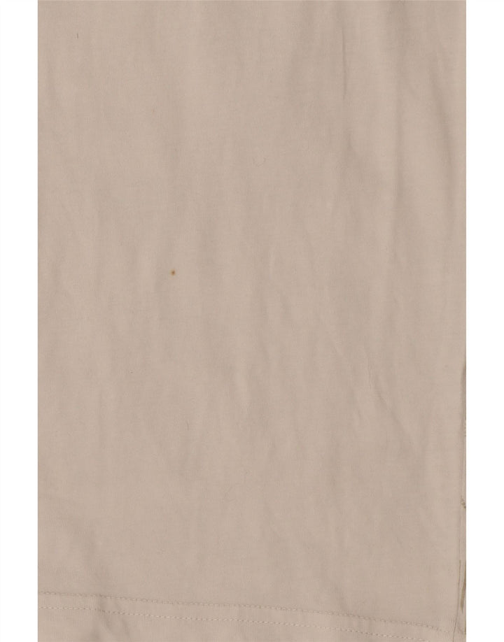 Puma Herren Grafik-T-Shirt-Oberteil aus mittelweißer, geometrischer Baumwolle