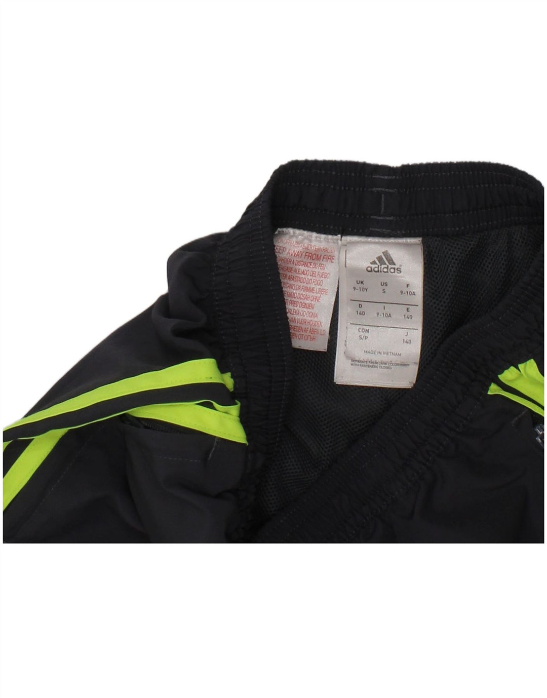 ADIDAS Boys Real Madrid Sport Shorts 9-10 Years  Navy Blue Polyester