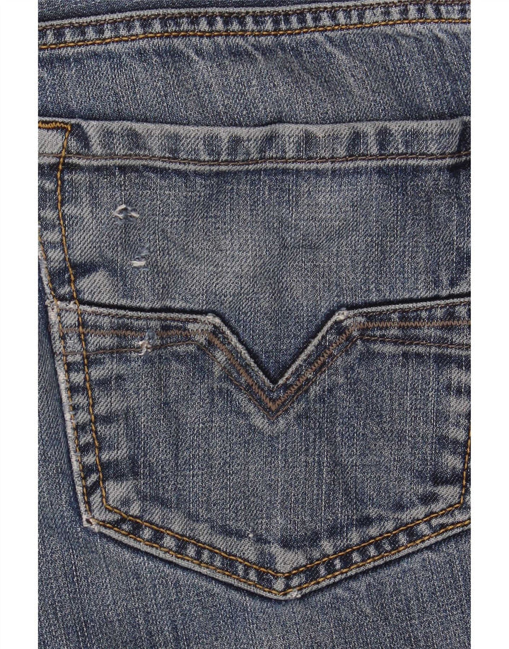 Diesel Herren-Jeansshorts W34, große blaue Baumwolle