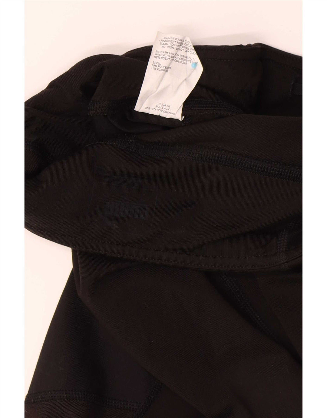 Puma Damen Crop Leggings UK 8 Small Schwarz Polyester