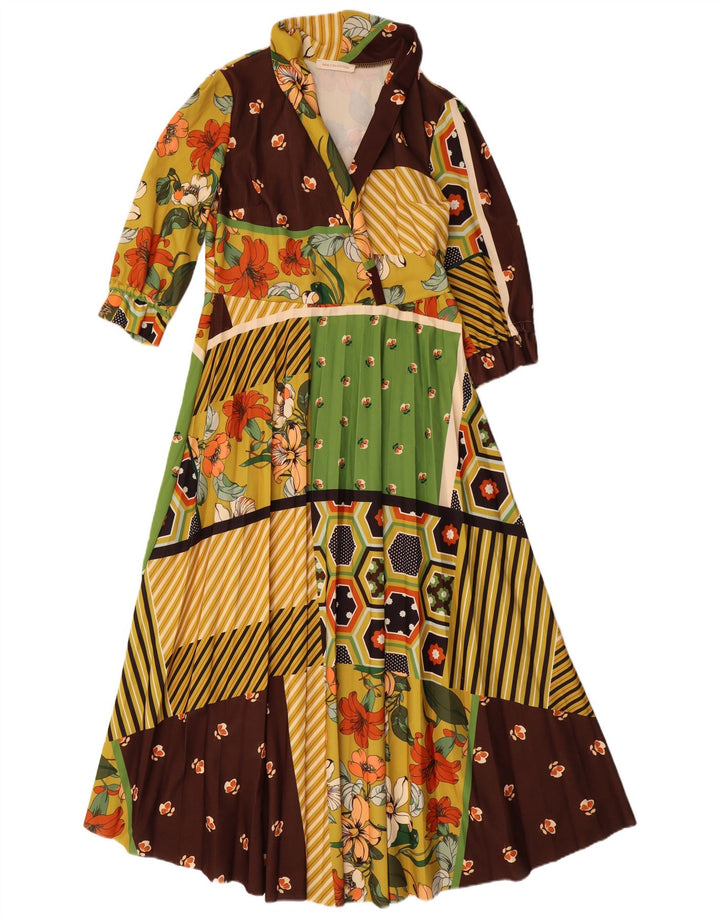 NEW COLLECTION Womens Maxi Dress UK 12 Medium Multicoloured Patchwork