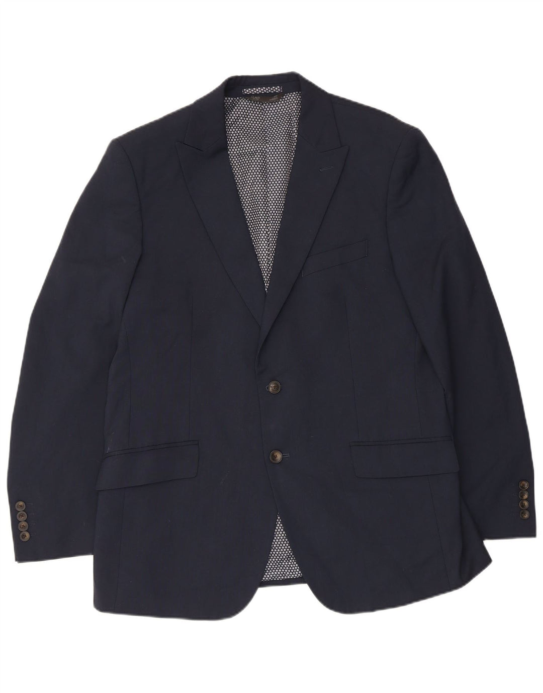 MARKS & SPENCER Herren-Blazer mit 2 Knöpfen, Gr. 42, Marineblau