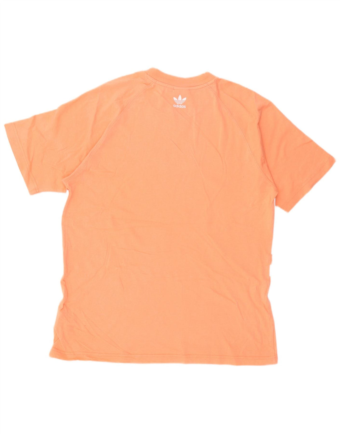 Adidas Herren Grafik T-Shirt Top Mittelorange Baumwolle