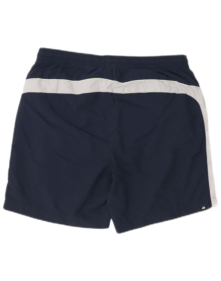 Nike Herren-Badeshorts, Mittelgroßes marineblaues Colourblock-Polyester