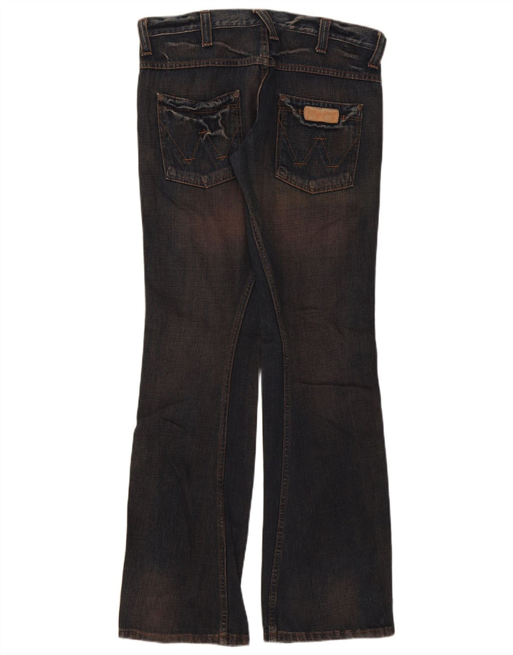 Wrangler Herren Sharkey Bootcut Jeans W32 L34 Marineblaue Baumwolle