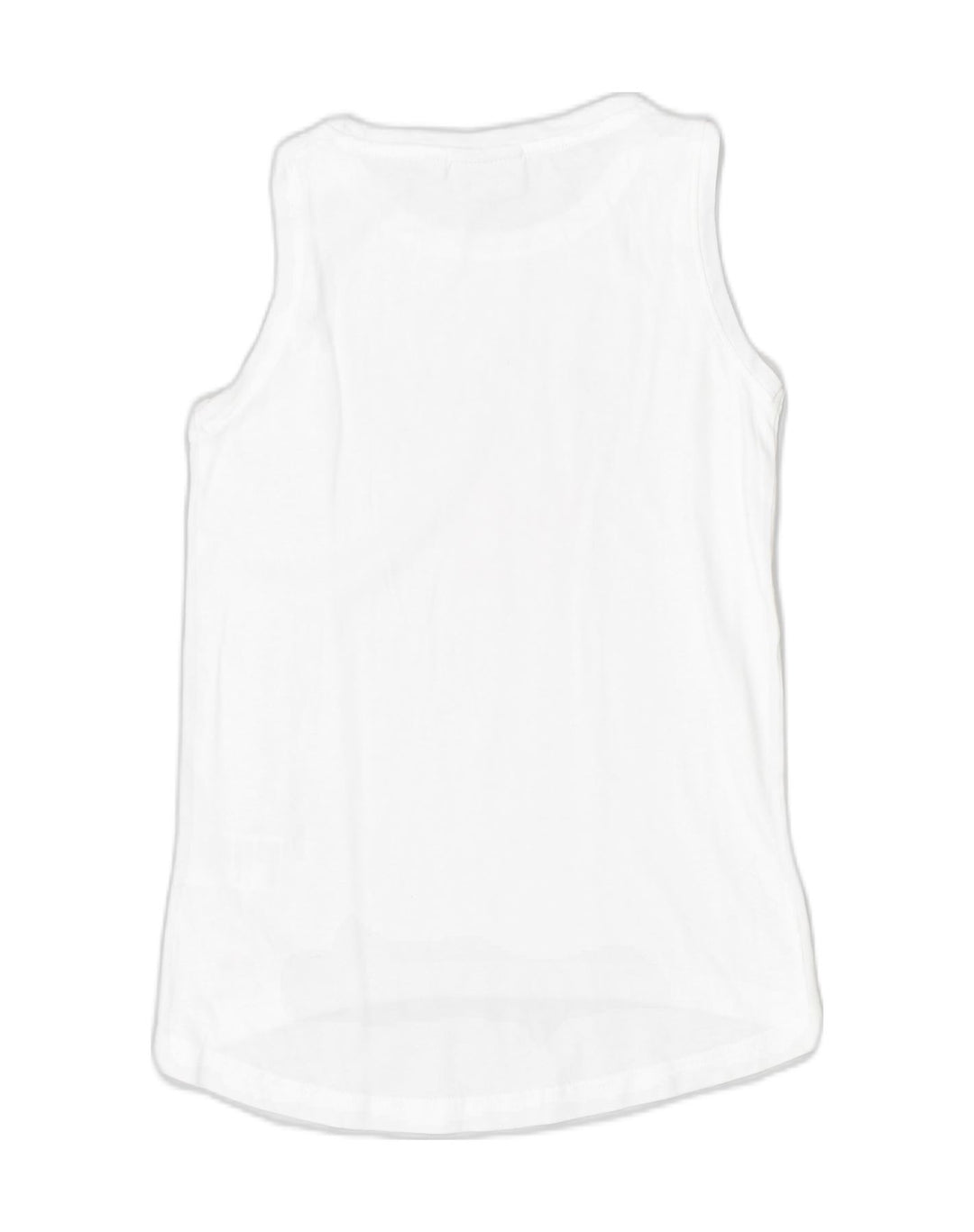 ELLESSE Girls Graphic Vest Top 5-6 Years White Cotton | Vintage | Thrift | Second-Hand | Used Clothing | Messina Hembry 
