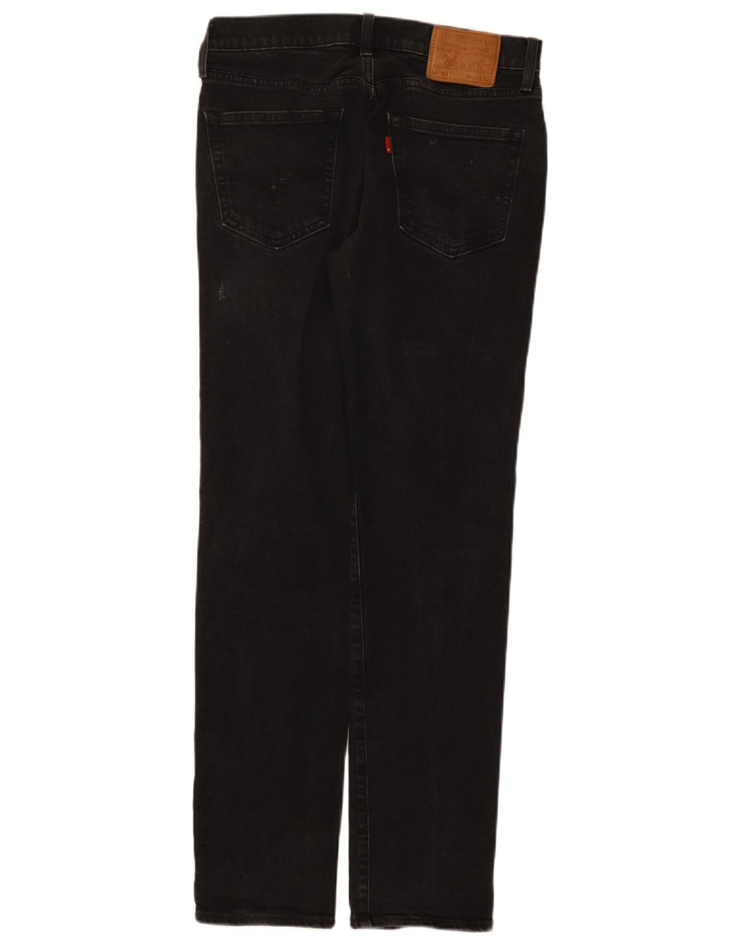 Levi's Herren 511 Slim Jeans W31 L32 schwarze Baumwolle
