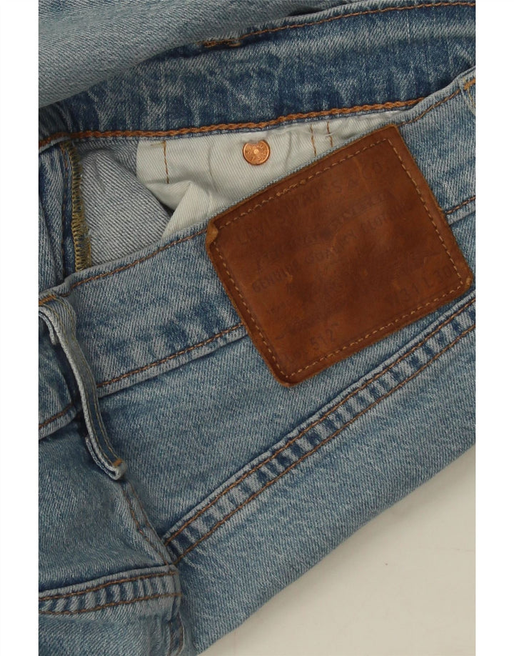 Levi's Herren 512 Slim Tapered Jeans W31 L30 Blau