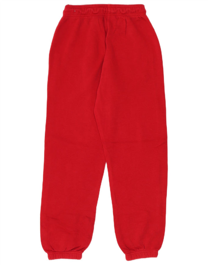 JORDAN Damen Trainingshose Jogger UK 6 XS Rote Baumwolle