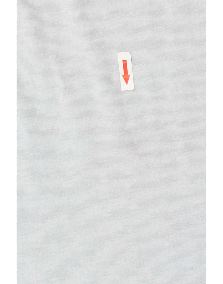 Fat Face Herren-T-Shirt mit Grafik, Größe L, aus blauer Baumwolle