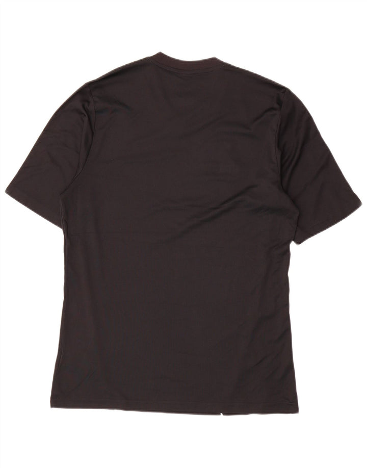Adidas Herren Climalite T-Shirt Top Medium Schwarz Polyester