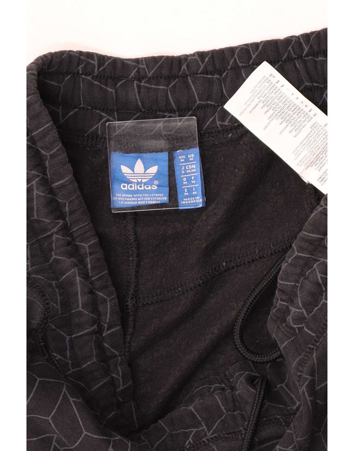 Adidas Herren Trainingshose Jogger mittelgraue geometrische Baumwolle
