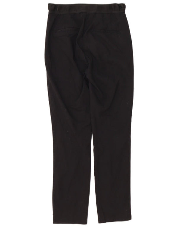 Zara Slim Chino-Hose für Damen, Größe S, W26, L27, Schwarz