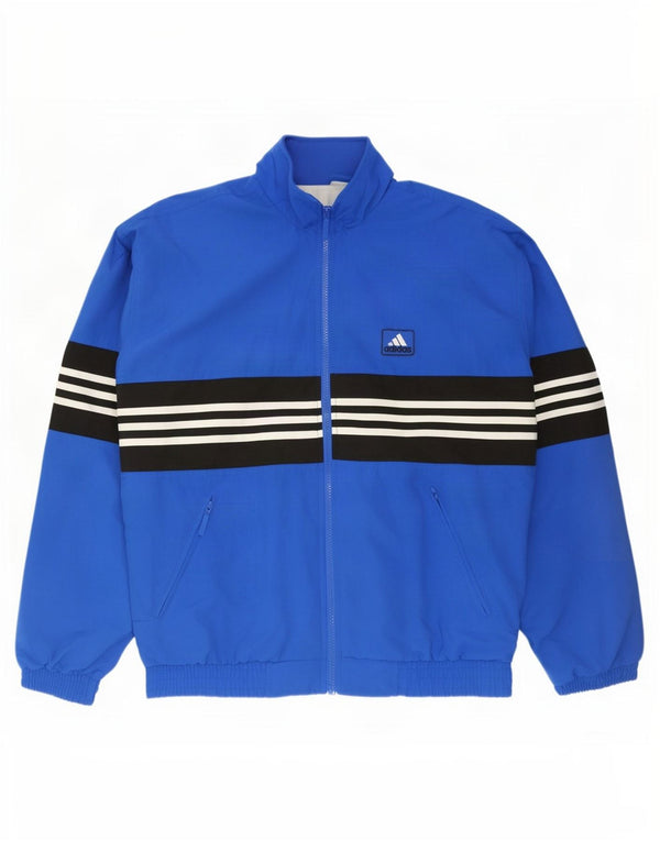 Adidas Herren Trainingsanzug Top Jacke UK 36/38 Small Blau