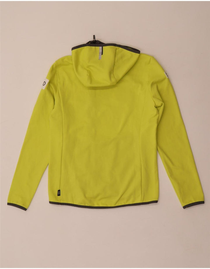 Colmar Damen-Kapuzenpullover mit Reißverschluss, UK 14, Mittelgelb, Polyester