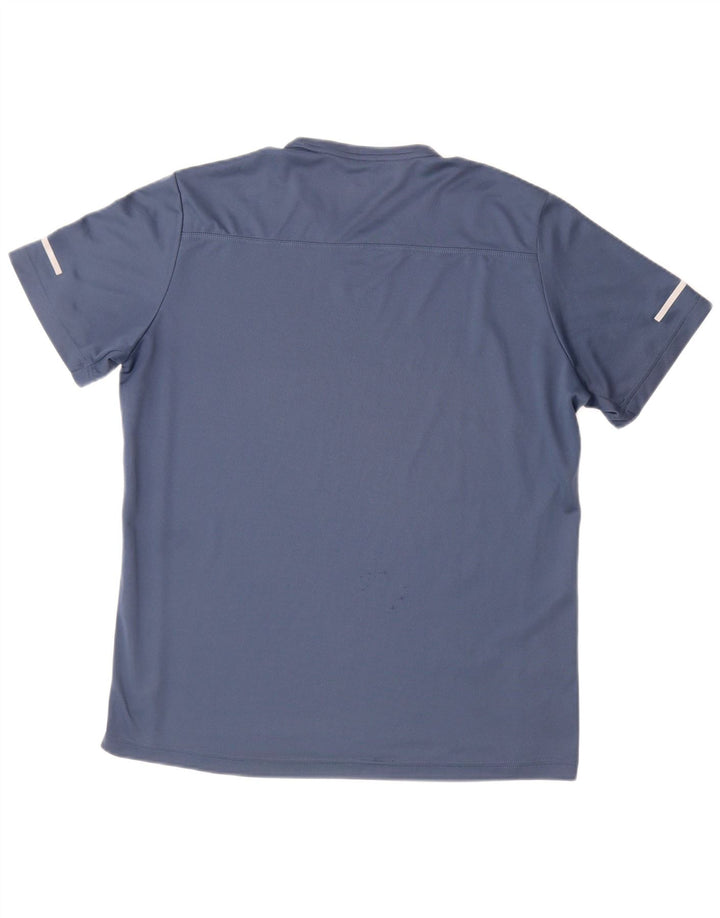 Adidas Herren Climalite T-Shirt Top Large Marineblau