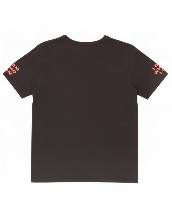 Nike Herren Dri Fit Graphic T-Shirt Top Medium Schwarz