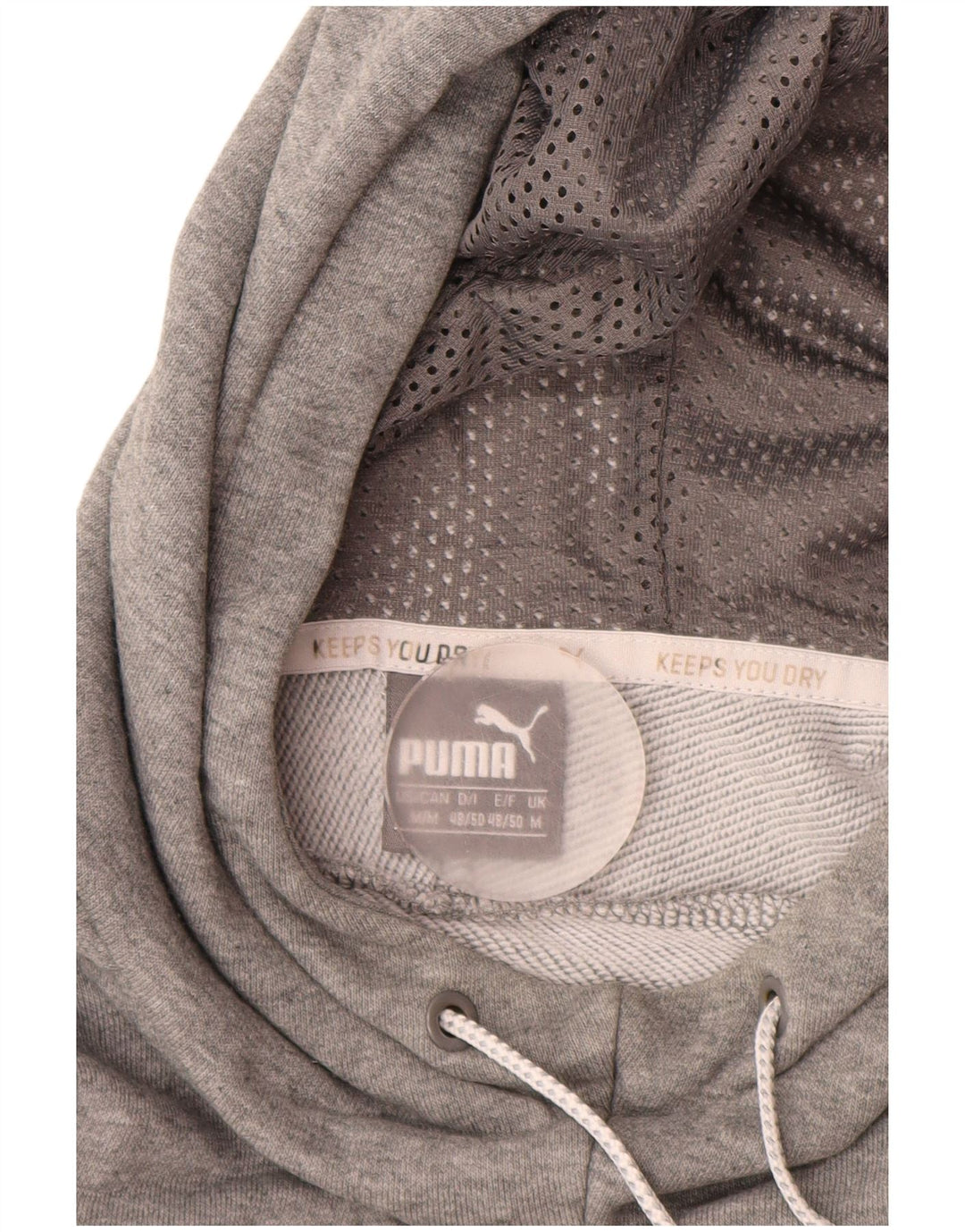 PUMA Herren Graphic Hoodie Pullover mittelgraue Baumwolle