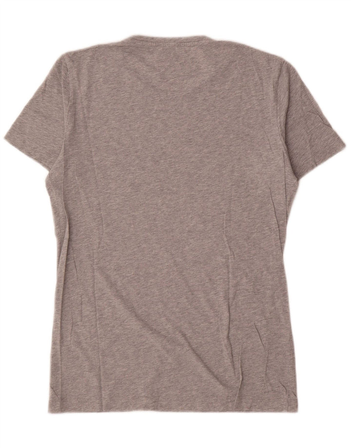 Calvin Klein Jeans Herren-T-Shirt mit Grafik, Mittelgrau meliert