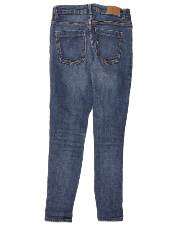 Zara Damen Skinny Jeans EU 36 XS W26 L28 Blaue Baumwolle