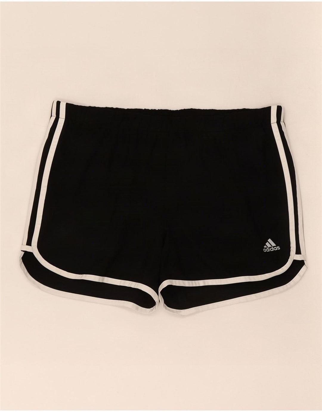 Adidas Damen Climalite Sport Shorts UK 14 Medium Schwarz Polyester