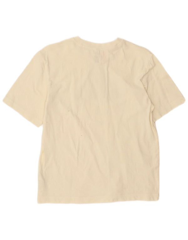 Adidas T-Shirt mit Grafik für Jungen, 13–14 Jahre, aus weißer Baumwolle