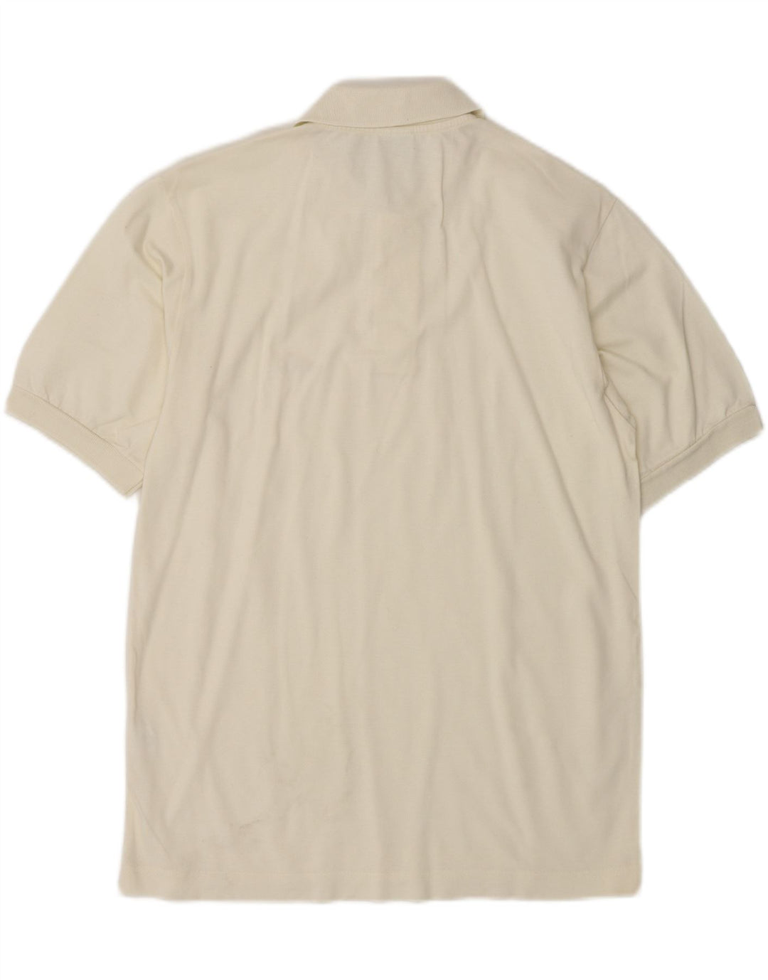 DIADORA Herren-Poloshirt, mittelgroß, cremefarbene Baumwolle
