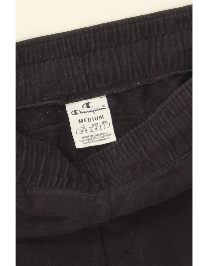CHAMPION Womens Tracksuit Trousers UK 12 Medium Black Vintage Champion and Second-Hand Champion from Messina Hembry 