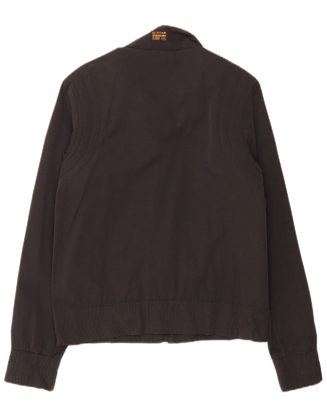 G-STAR Damen Bomberjacke UK 14 Mittelschwarze Baumwolle