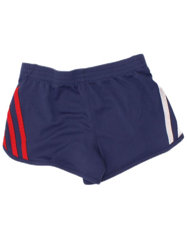 Adidas Mädchen Sport Shorts 4-5 Jahre Marineblau Polyester