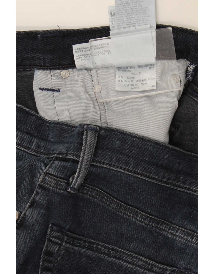 Levi's Herren 511 Slim Jeans W33 L34 Marineblaue Baumwolle