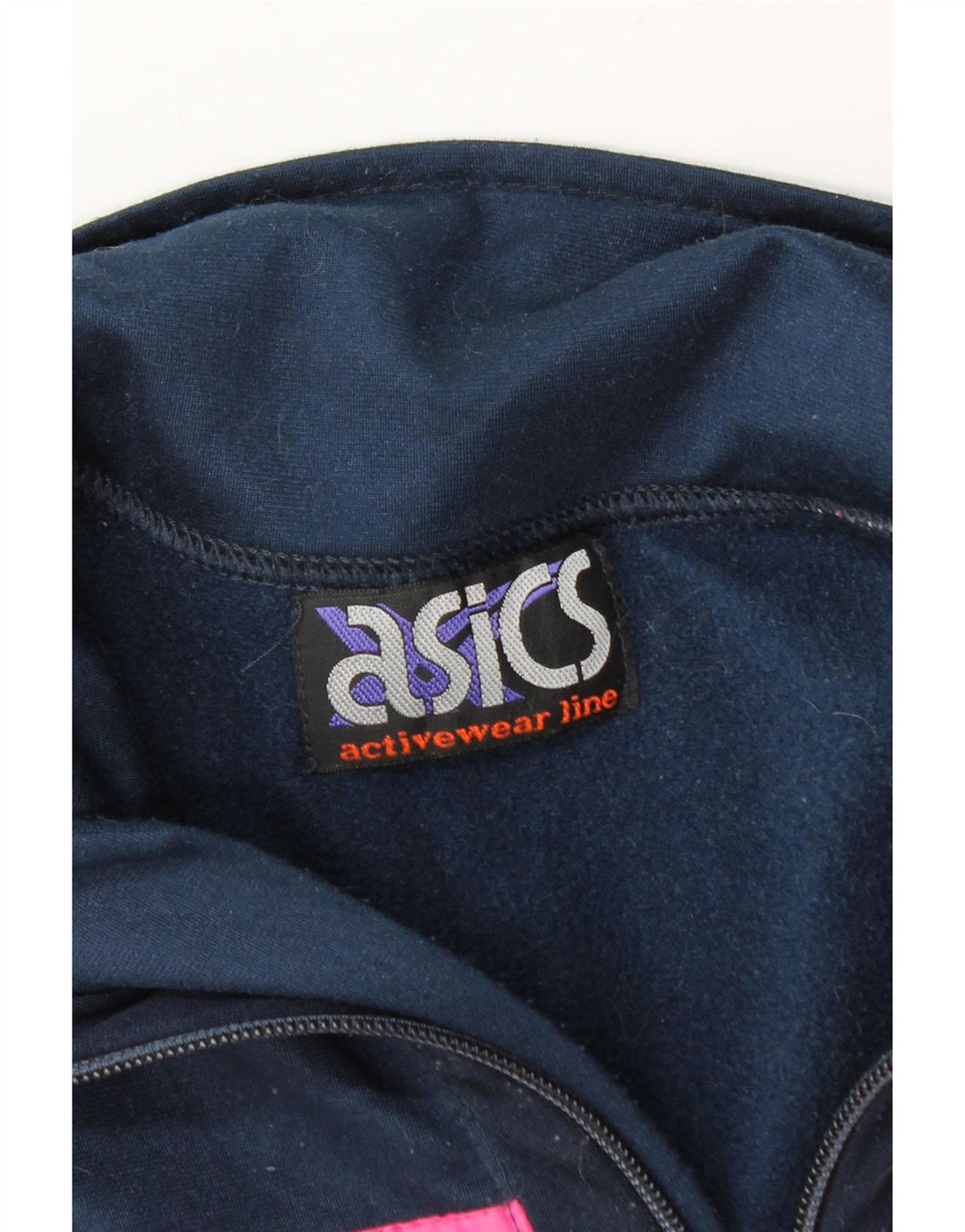 ASICS Herren-Sweatshirt mit grafischem Reißverschluss und Rundhalsausschnitt, Mittelgrau, Farbblock