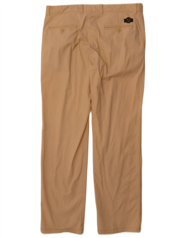 Gerade Chino-Hose für Herren von Avirex, W34, L30, Beige, Baumwolle