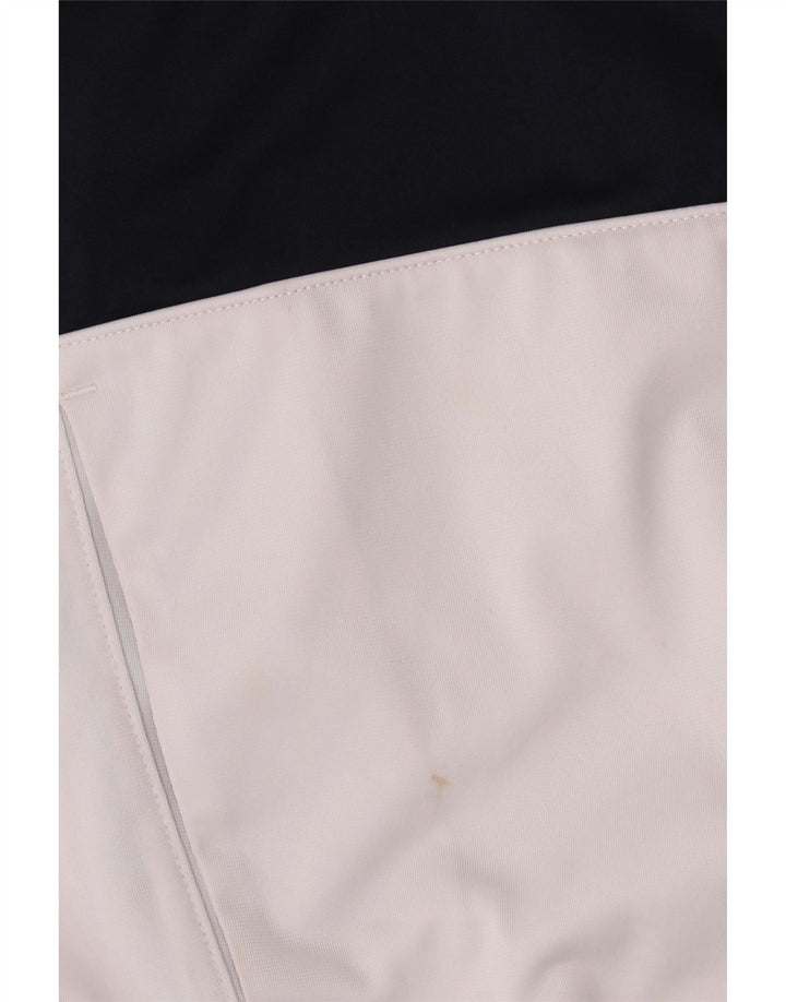 Champion Herren-Trainingsanzugoberteil mit Grafik, mittleres Marineblau, Farbblock