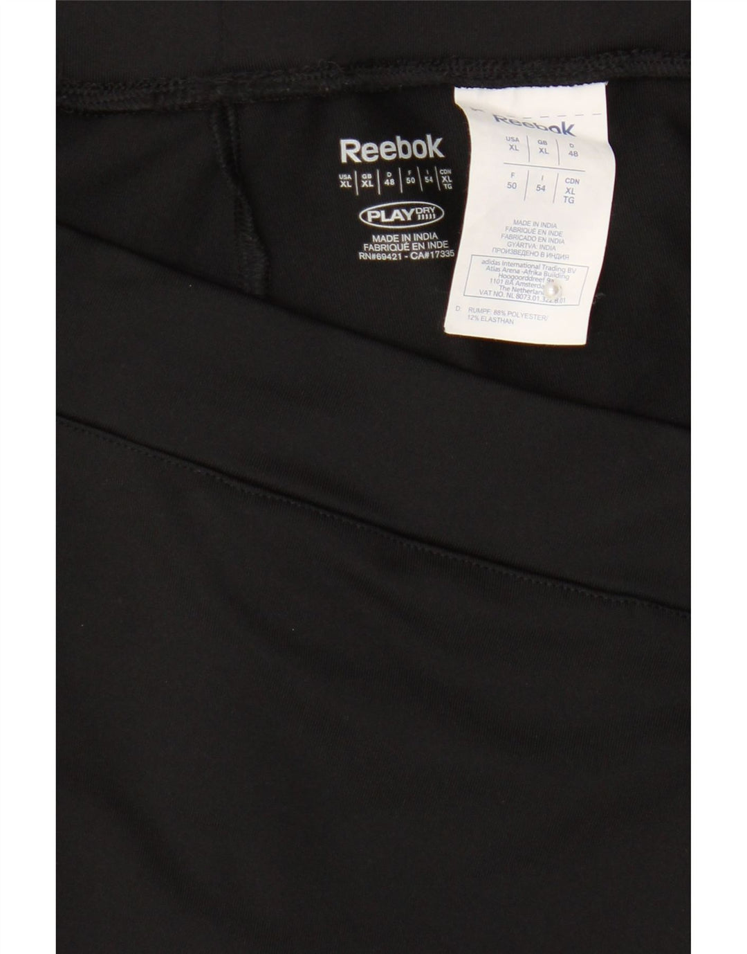 Nike Damen Bermuda Sport Shorts UK 18 XL Schwarz Polyester