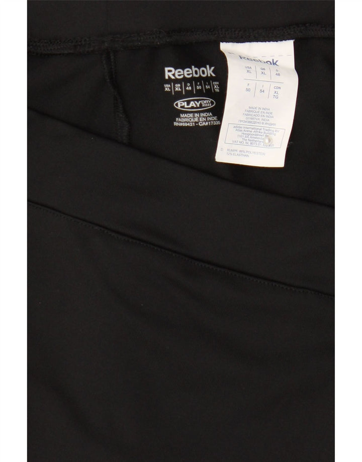 Nike Damen Bermuda Sport Shorts UK 18 XL Schwarz Polyester