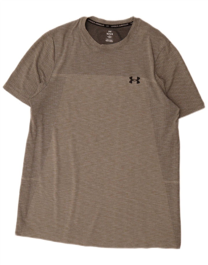 Under Armour Herren T-Shirt Top Large Grau meliert